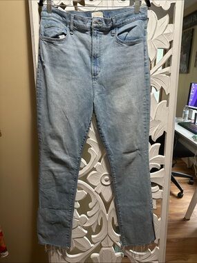 Favorite Daughter Light Blue Boot Cut Jeans